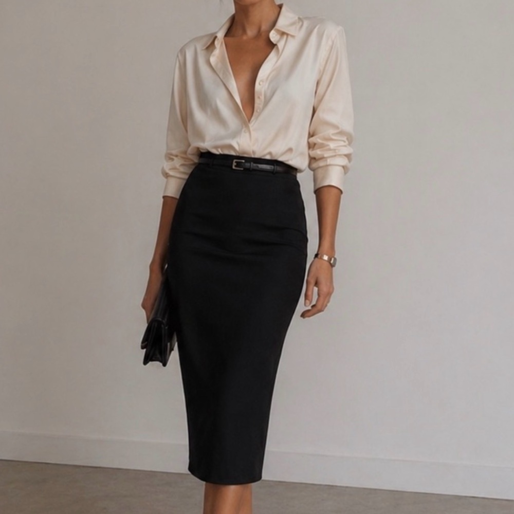 NWT Black Halo Classic Jackie O Skirt | Size 2 | Perfect Condition